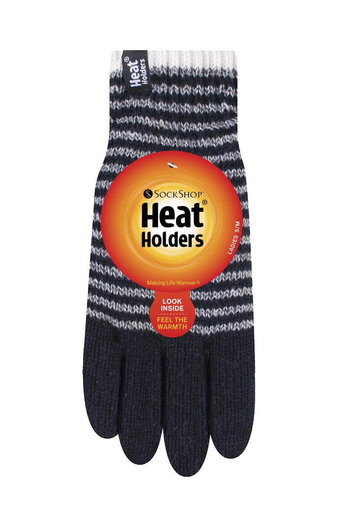 HEAT HOLDERS Women's Thermal Winter Gloves - Soft Fleece Lined Cold Weather Gloves for Outdoor Activities, Running, Hiking & Snow Sports