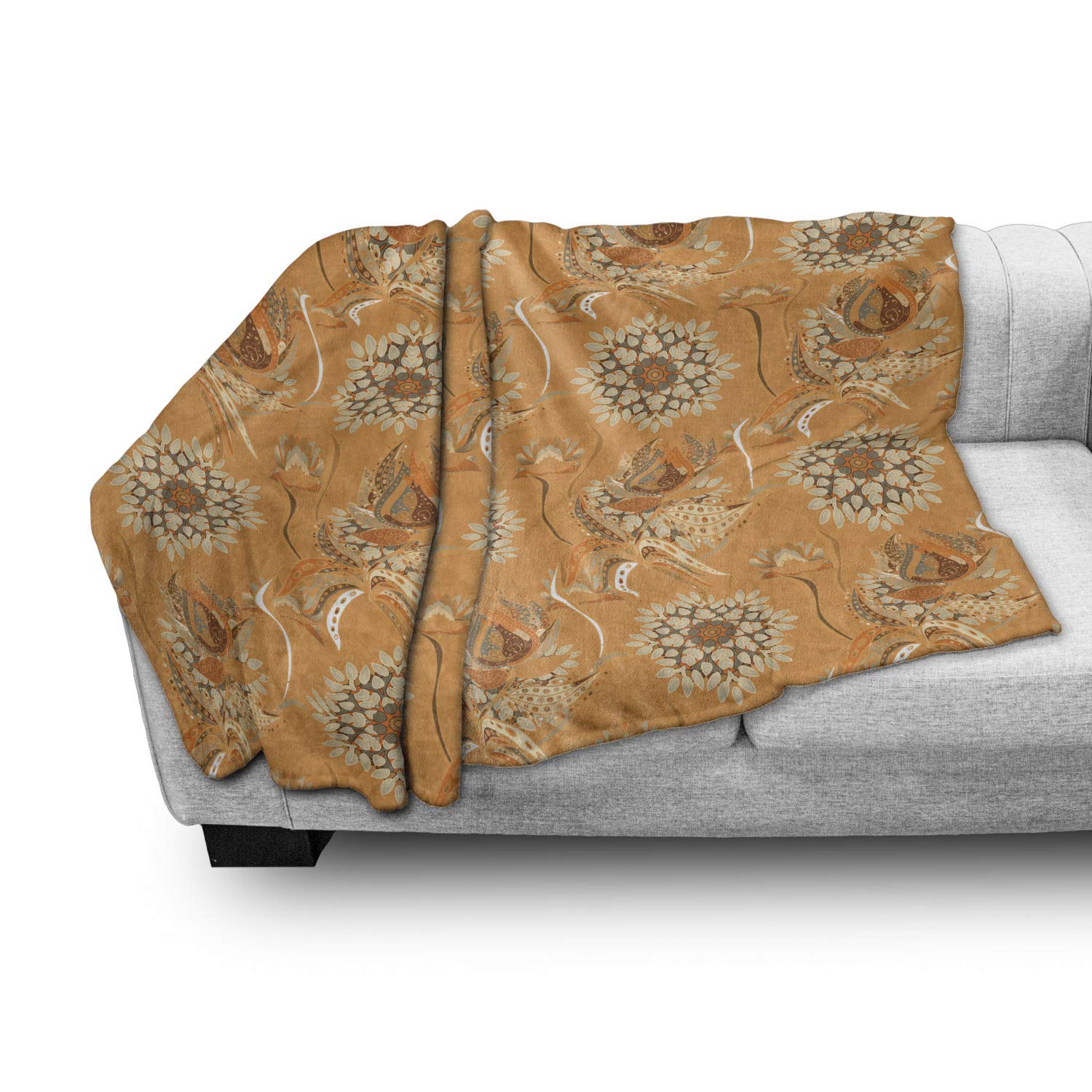 Ambesonne Flannel Fleece Throw Blanket 70