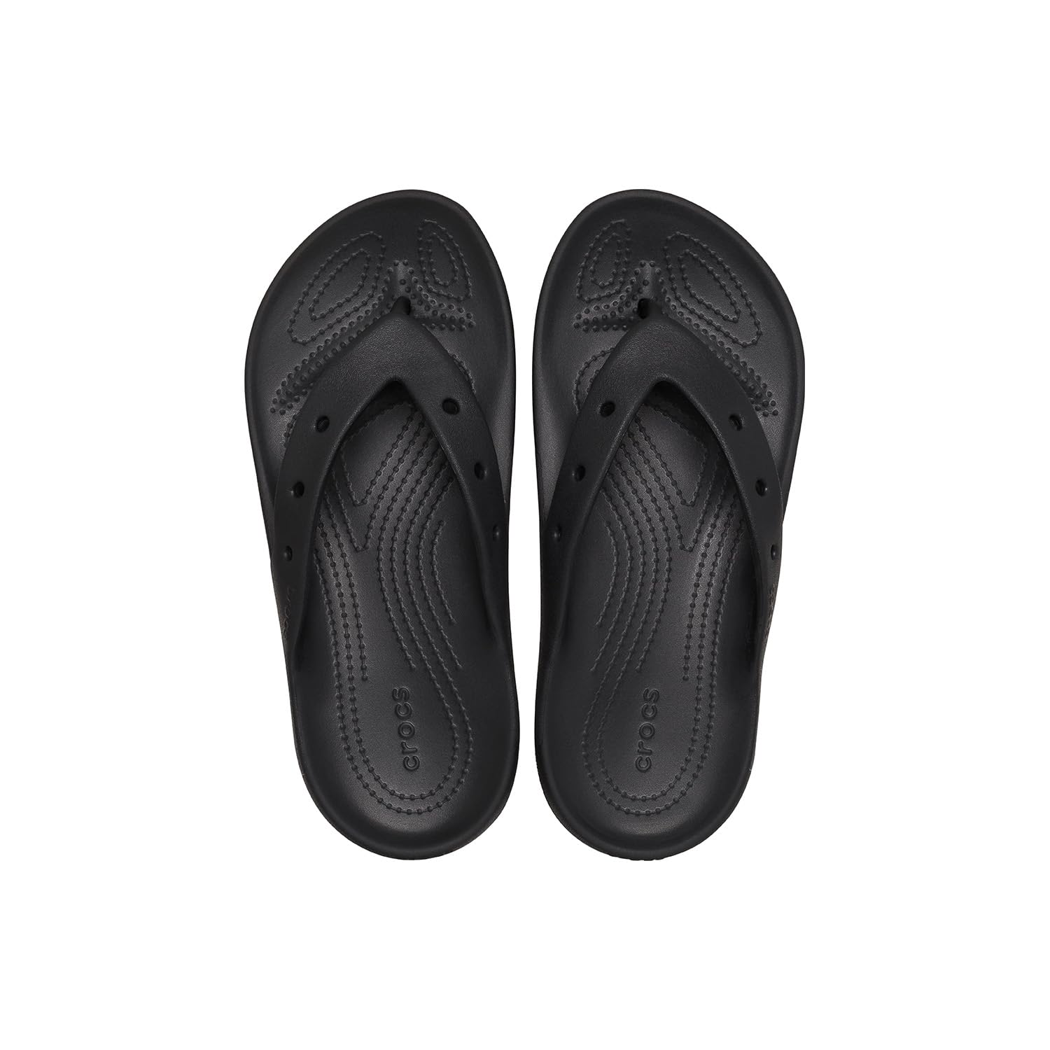 Crocs Unisex-Adult Classic Flip Flops 2.0 Sandals - Comfortable Waterproof Slides for Men & Women - Perfect for Beach, Pool, Shower & Casual Wear