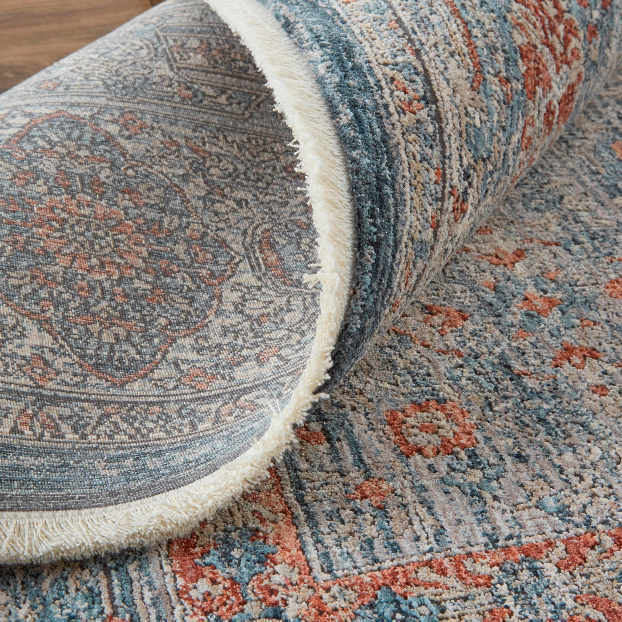 Premium Marquette Blue Area Rug - Soft & Durable Indoor Carpet for Living Room, Bedroom, Office - Non-Slip Backing & Easy to Clean - Perfect for Home Decor & Cozy Spaces