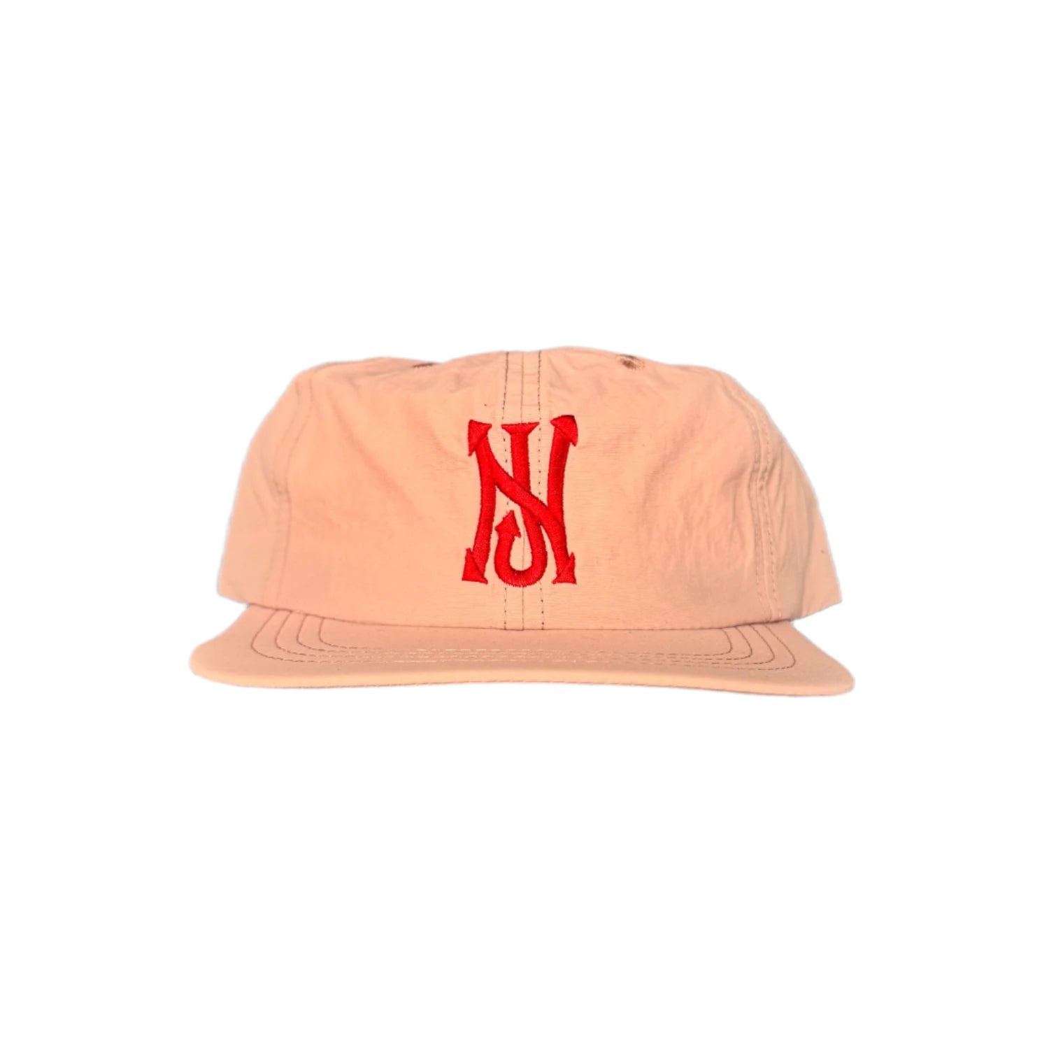 NJ Street Logo Nylon Baseball Cap - Trendy Adjustable Unisex Hat for Men & Women | Perfect for Outdoor Sports, Casual Wear & Street Fashion (Spring 2025 Collection)