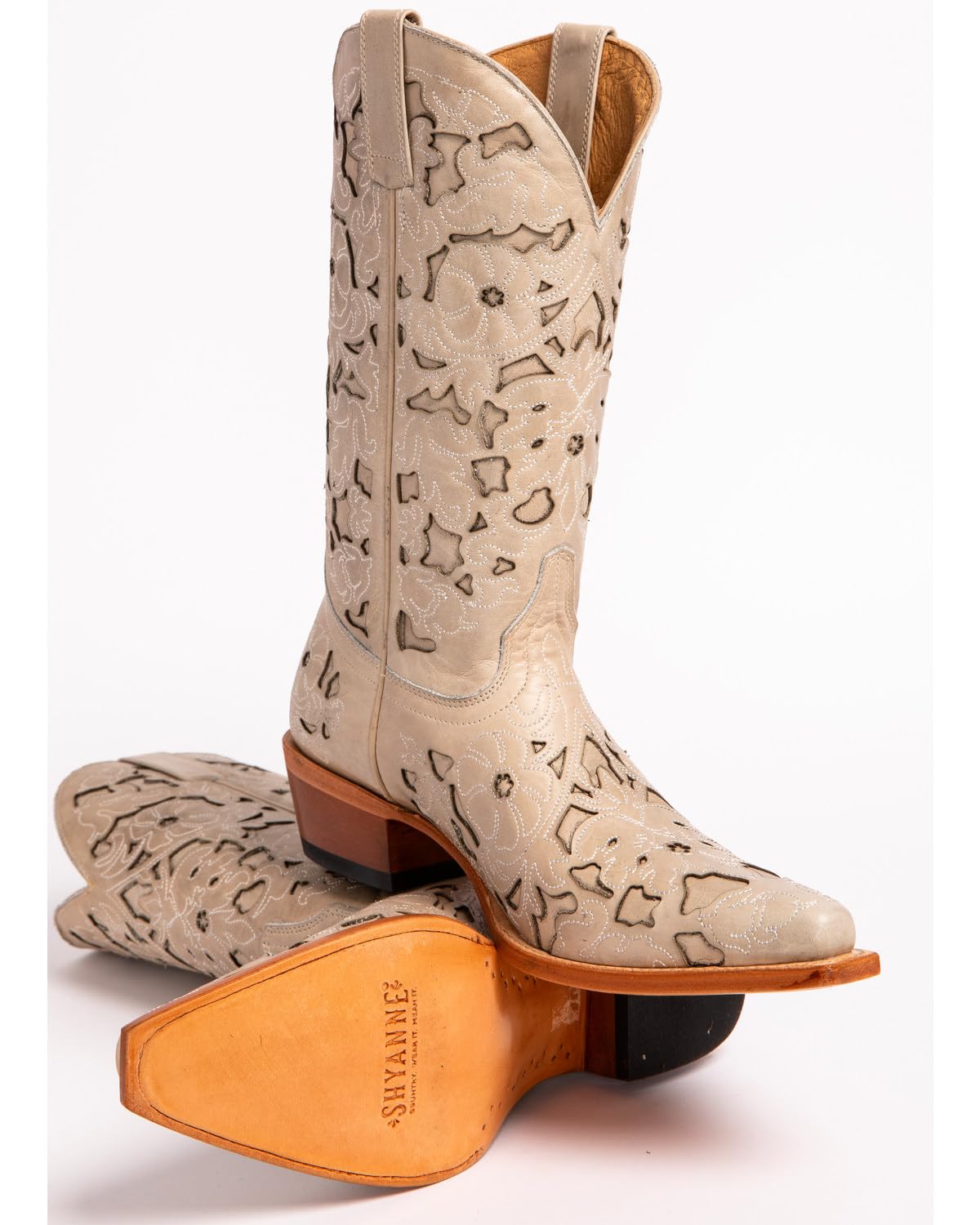 Shyanne Women's Laser Cut Western Boot Snip Toe - Stylish Cowgirl Boots for Women | Perfect for Rodeo, Country Dancing & Western Fashion (BBW244)