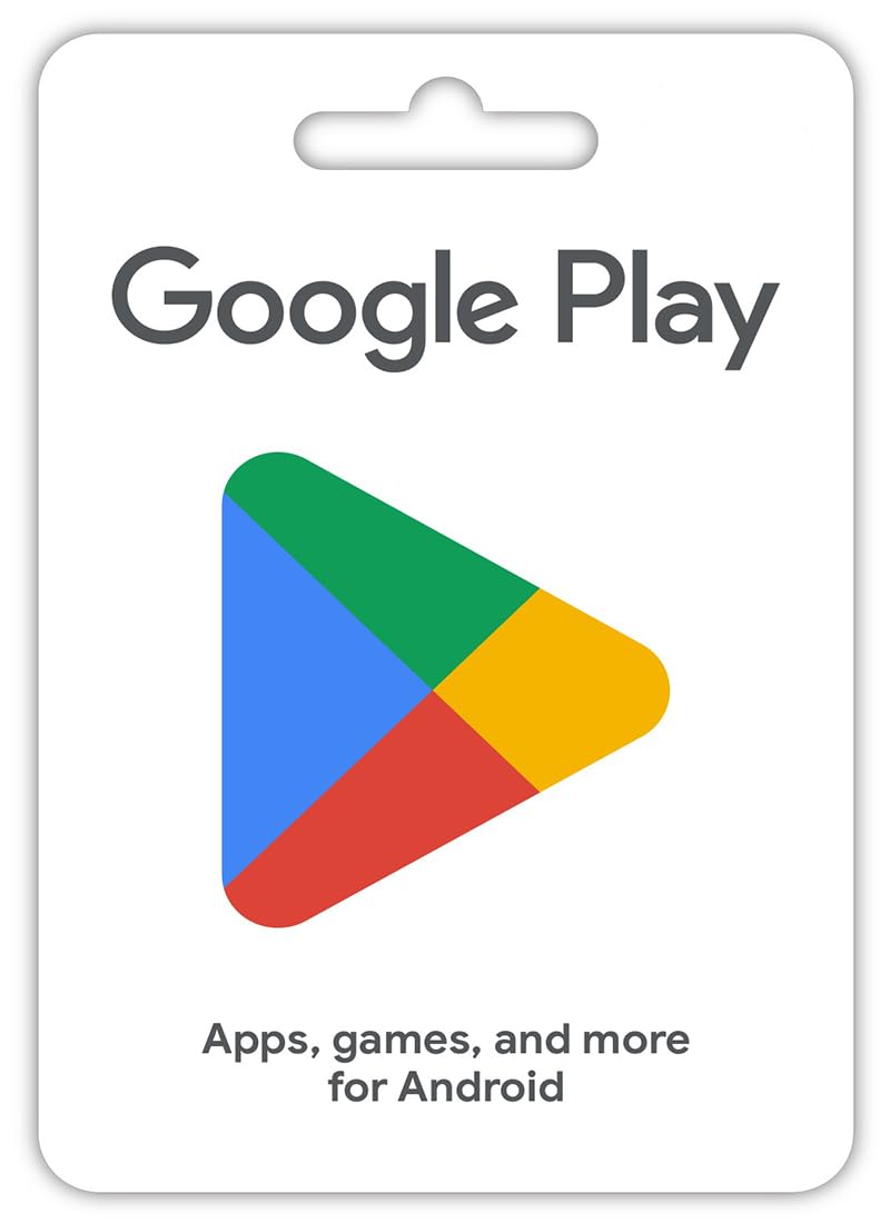Google Play Gift Card - Perfect for Games, Apps, Movies & Music (US Only) - Great for Birthdays, Holidays & Digital Entertainment Gifts