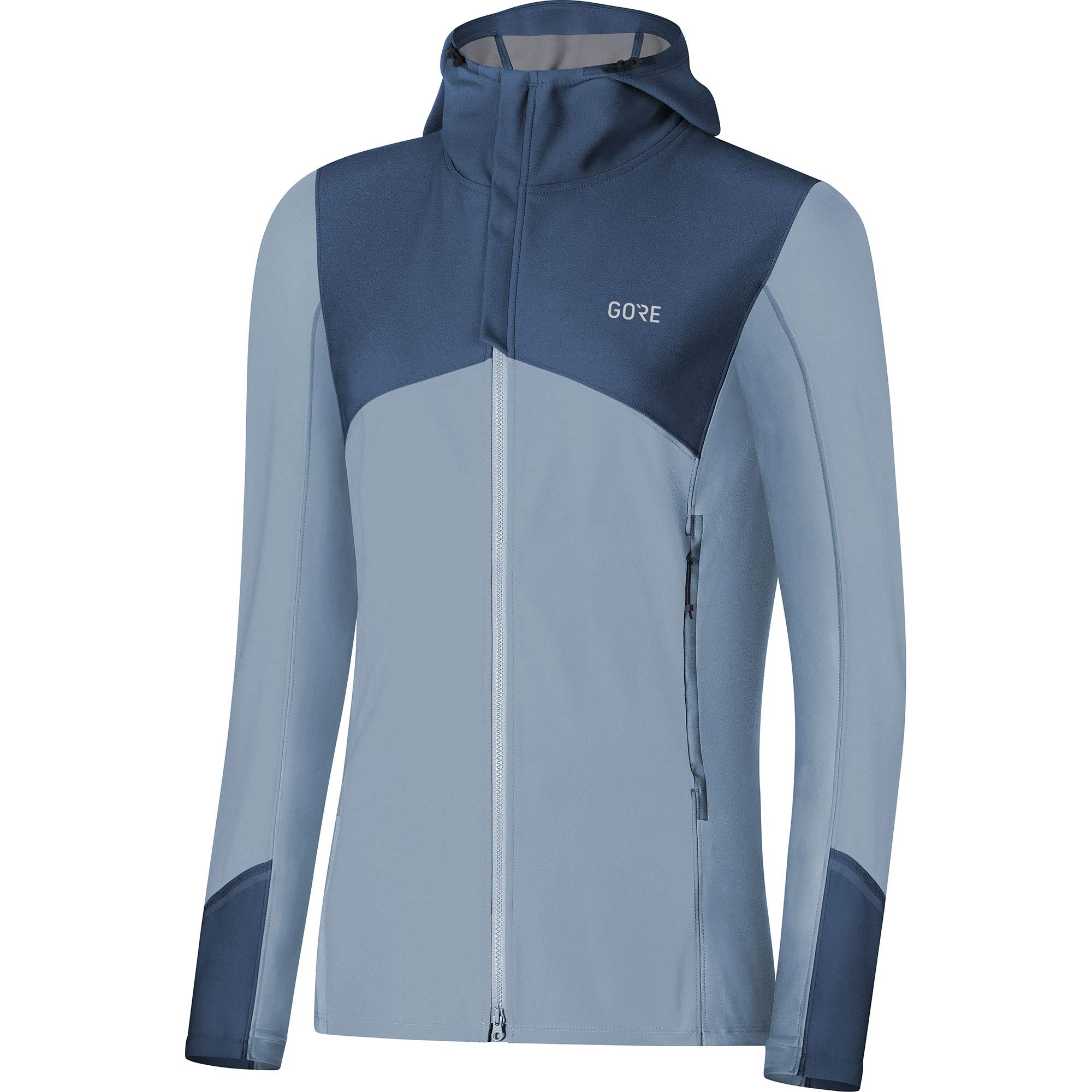 GORE WEAR Women's Windproof Hooded Running Jacket - Lightweight Water-Resistant Outdoor Jacket for Running, Hiking & Cycling - Perfect for Cold Weather Training & Active Lifestyles