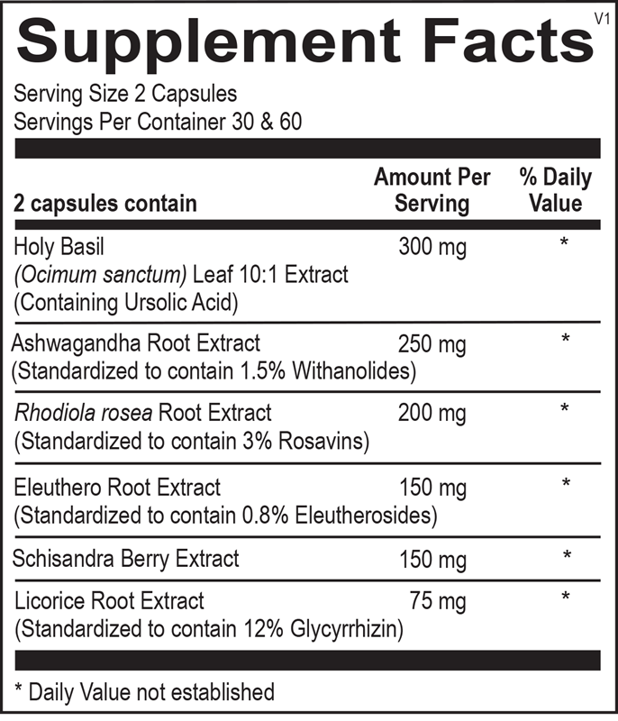 OrthoMolecular Products TruAdapt - Premium Adaptogenic Supplement for Stress Relief & Energy Support - Ideal for Busy Professionals & Active Lifestyles