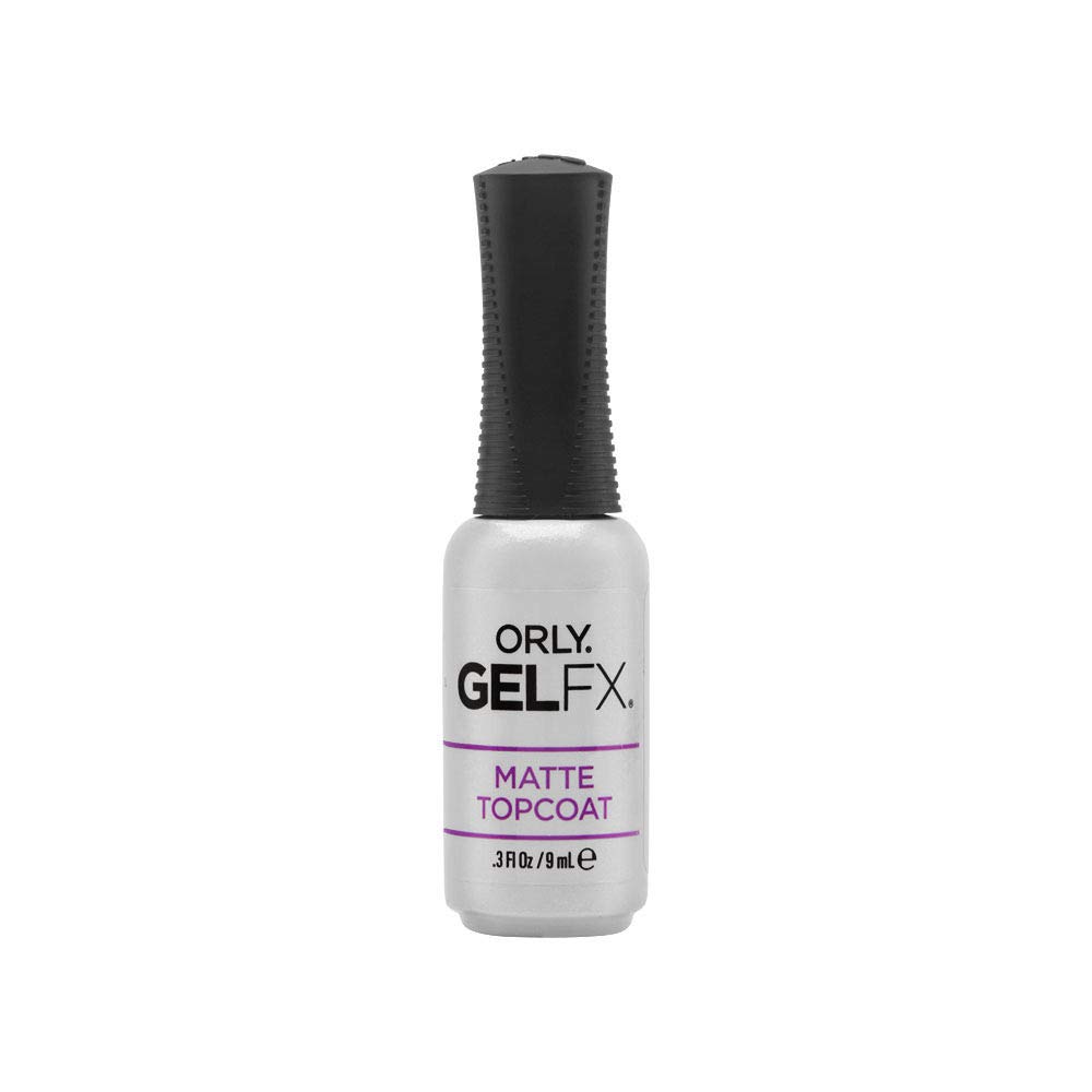 Orly Gel FX Matte Topcoat for Women - 0.3 oz Long-Lasting Nail Polish Treatment - Perfect for Salon-Quality Manicures at Home