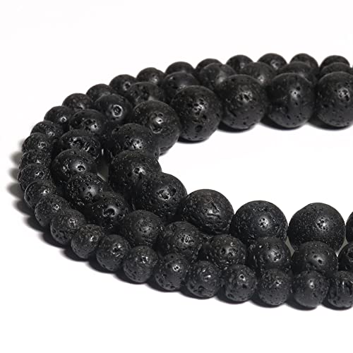 Black Volcanic Lava Stone
