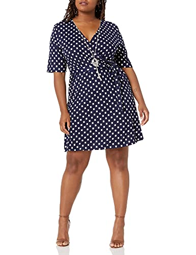 Navy White Dot