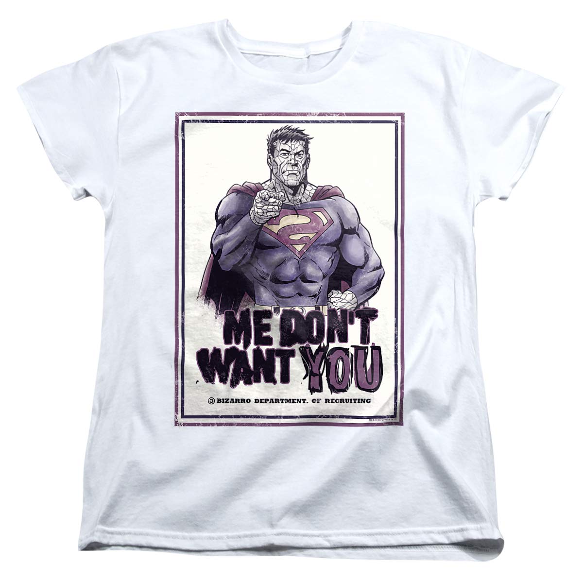 Superman Don't Want You Women's T-Shirt | Funny Graphic Tee for Women | Casual & Trendy Outfit for Everyday Wear