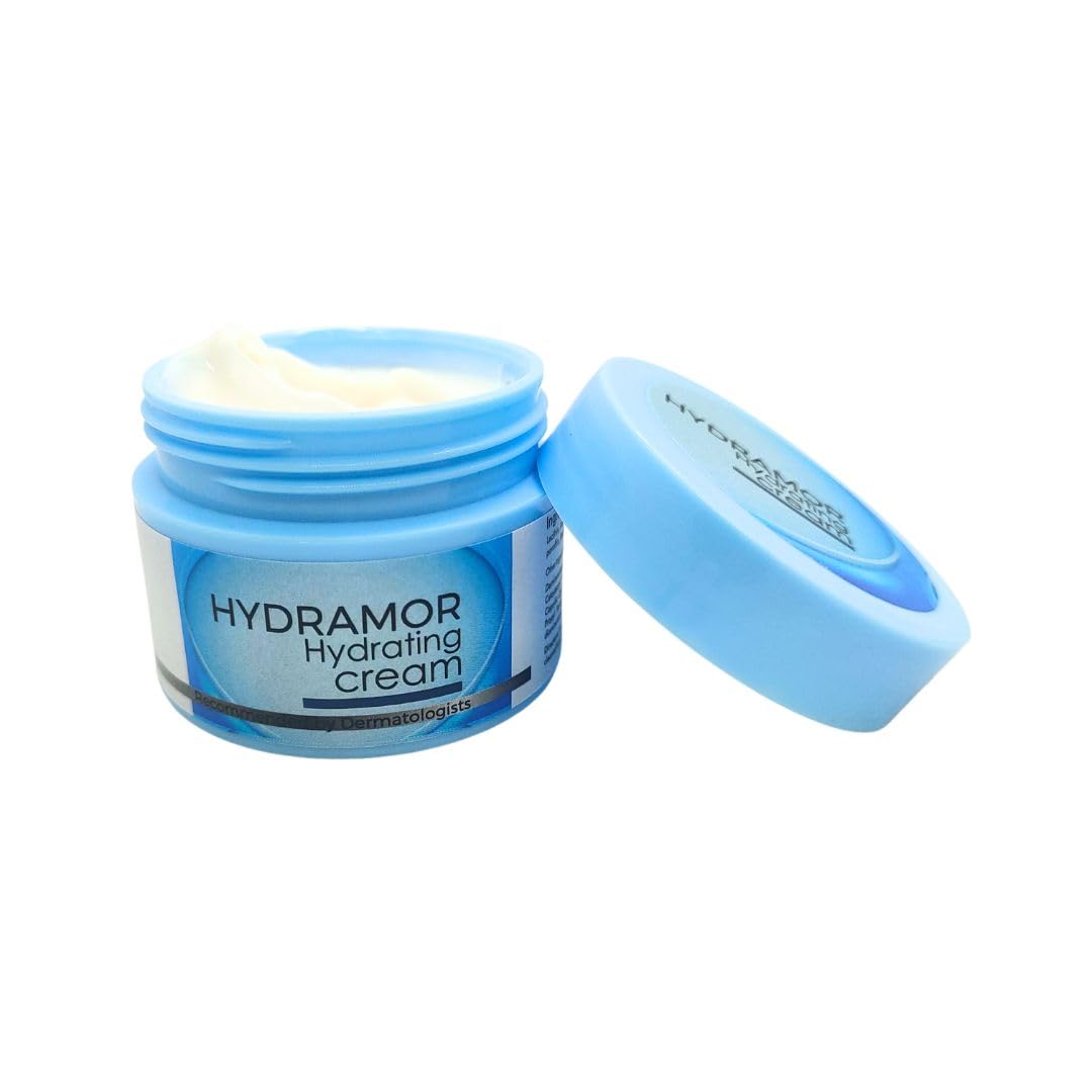 HYDRAMOR Hydrating Skin Cream for Dry, Scaly Knees, Elbows, Hands & Feet - Intense Moisturizer for Rough Skin - Perfect for Daily Use & Nighttime Repair