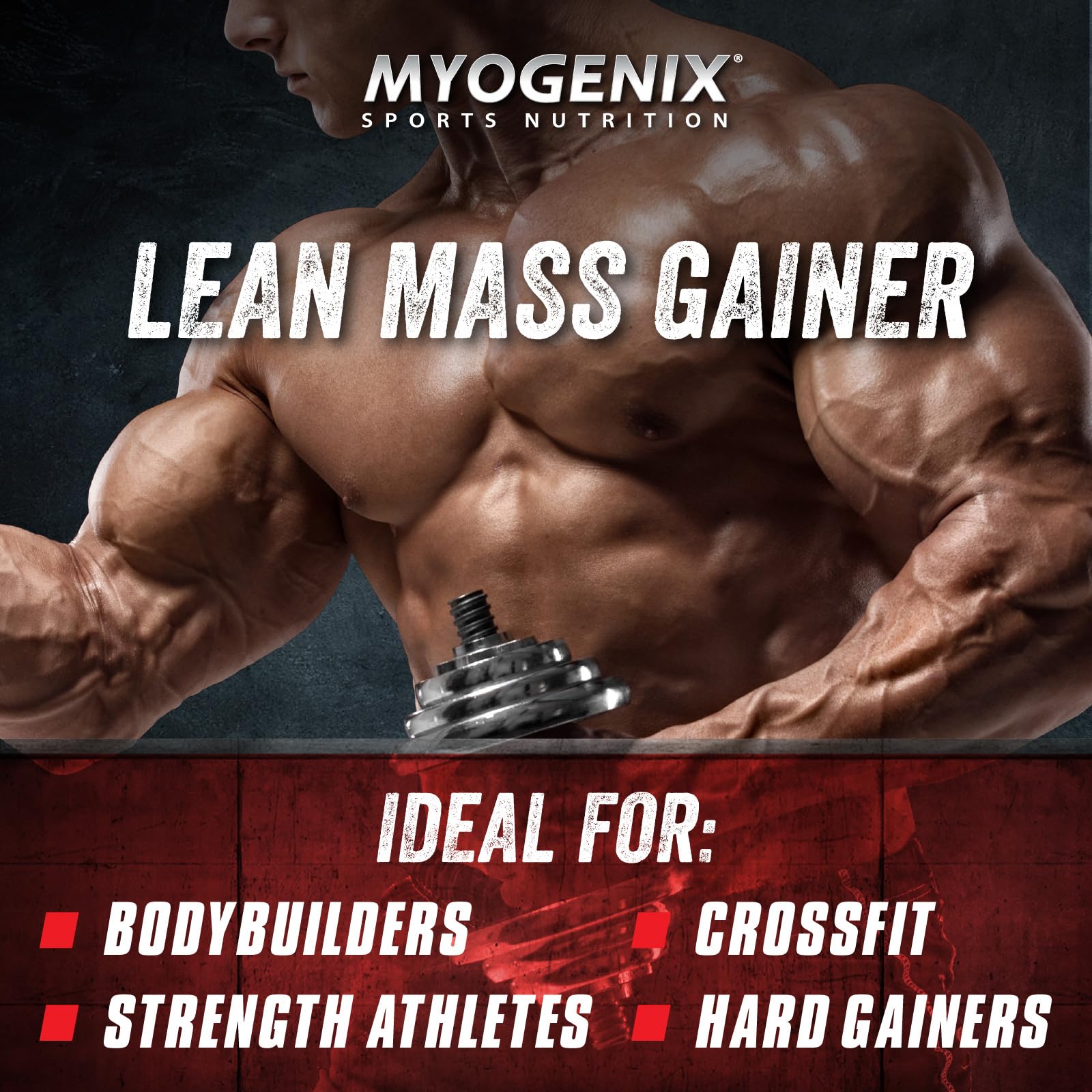 Myogenix Critical Mass Vanilla Whey Protein Powder - 6.01 lbs Lactose-Free Weight Gainer for Muscle Growth & Recovery | Post-Workout & Meal Replacement Supplement for Bodybuilders & Athletes