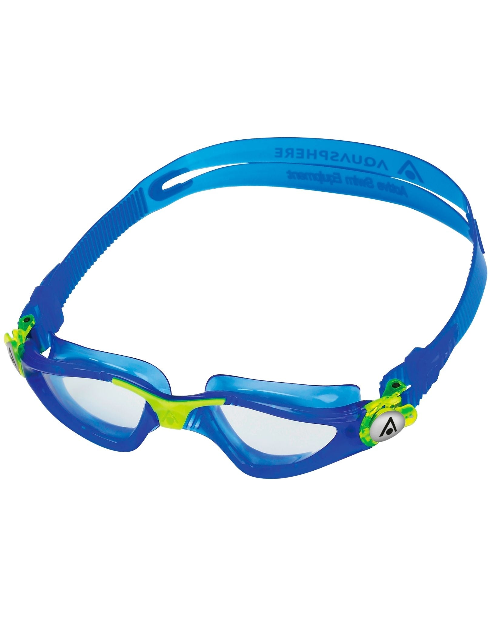 Kayenne Junior Goggles with Clear Lens - Anti-Fog UV Protection Swim Goggles for Kids - Perfect for Swimming Lessons, Pool Training & Water Sports