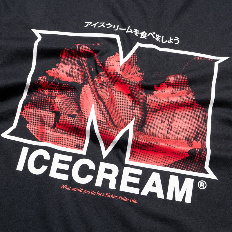 Stylish Ice Cream Cinema Knit Tee - Soft Stretch Limo Fit T-Shirt for Women | Casual Wear, Movie Nights & Summer Outfits