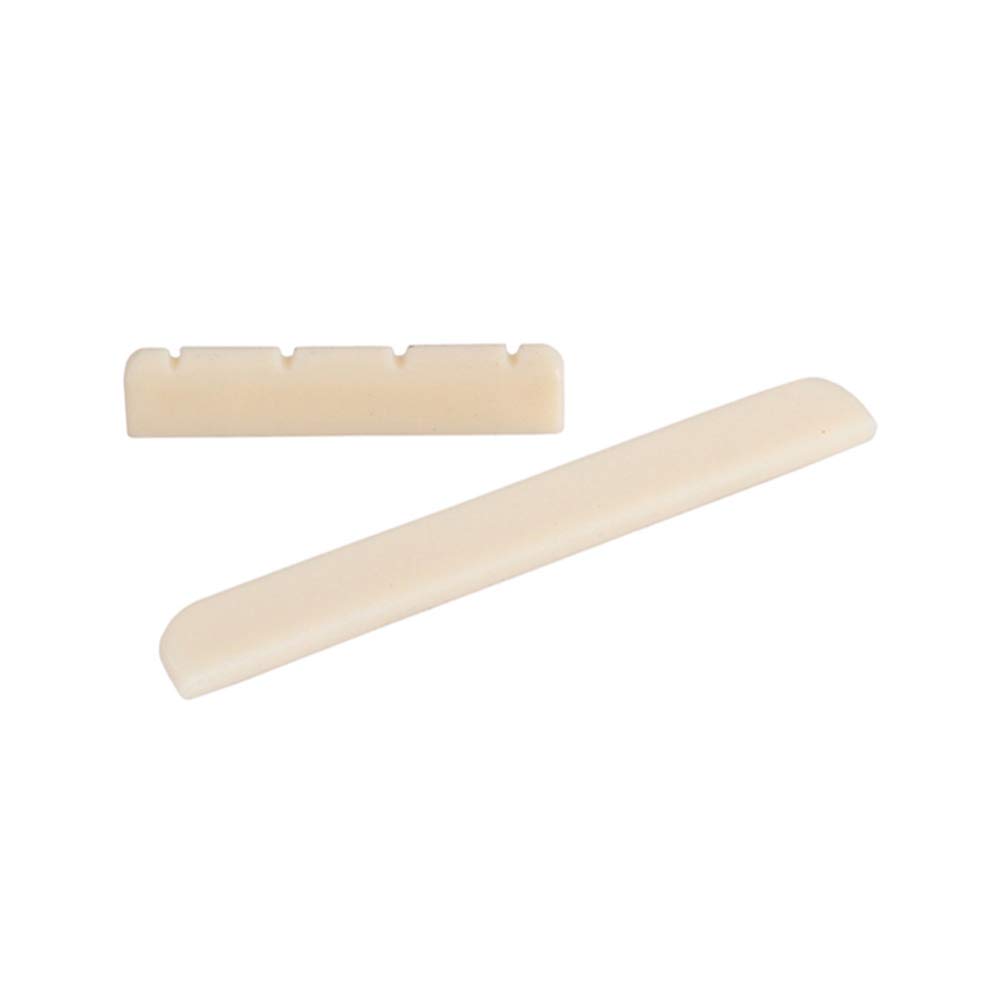 Healifty Guitar Nut and Saddle Kit - Premium Replacement Guitar Accessories for Acoustic & Electric Guitars - Perfect for Guitar Repair, Maintenance, and Upgrades