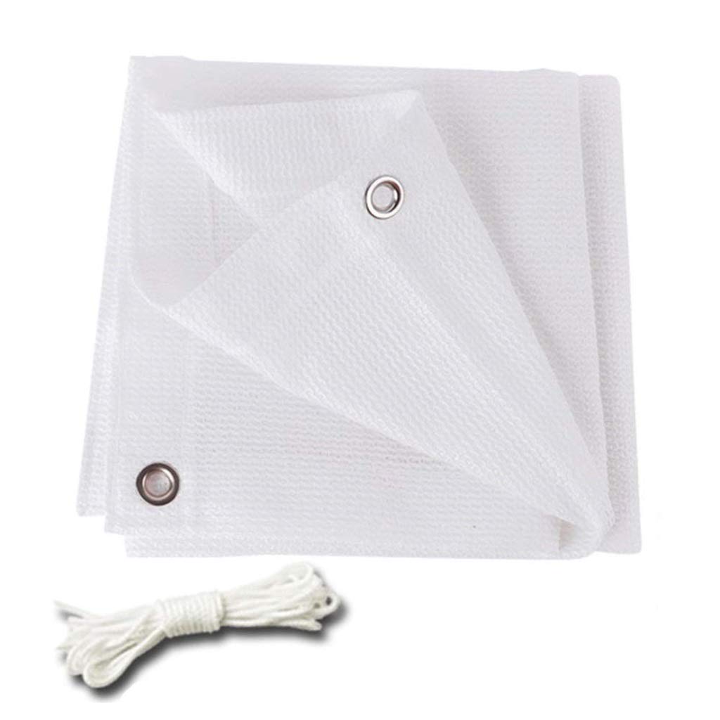 Premium 70% UV Resistant White Shade Cloth for Plants - Sun Protection Netting for Greenhouse, Patio, Backyard, Garden & Lawn - Outdoor Plant Cover for Flowers, Vegetables & Sunshade Tents (Multiple Sizes) - Perfect for Summer Sun Protection & Plant Growth