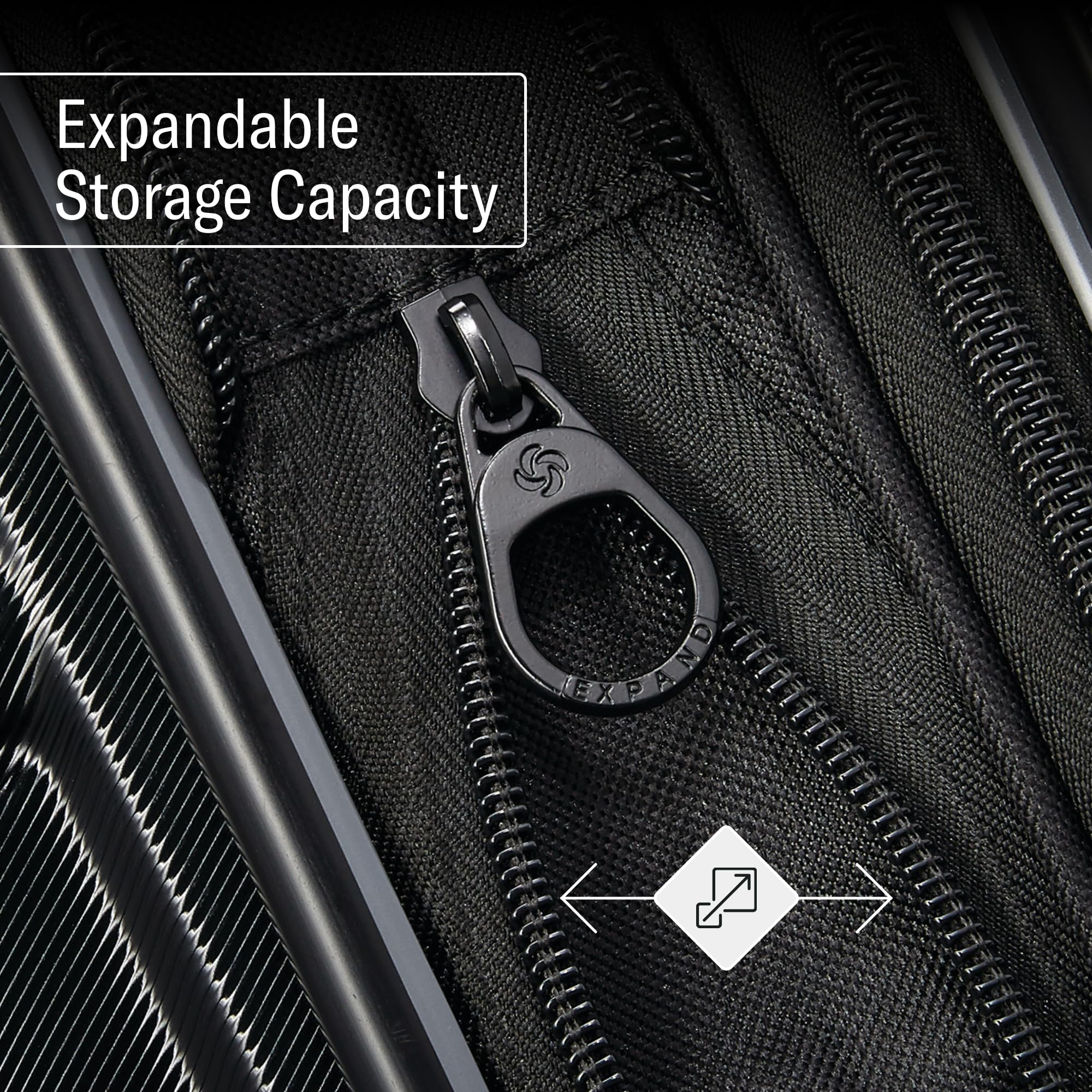 Samsonite Omni 2 Hardside Expandable Luggage Set with 360° Spinner Wheels, 2-Piece (19