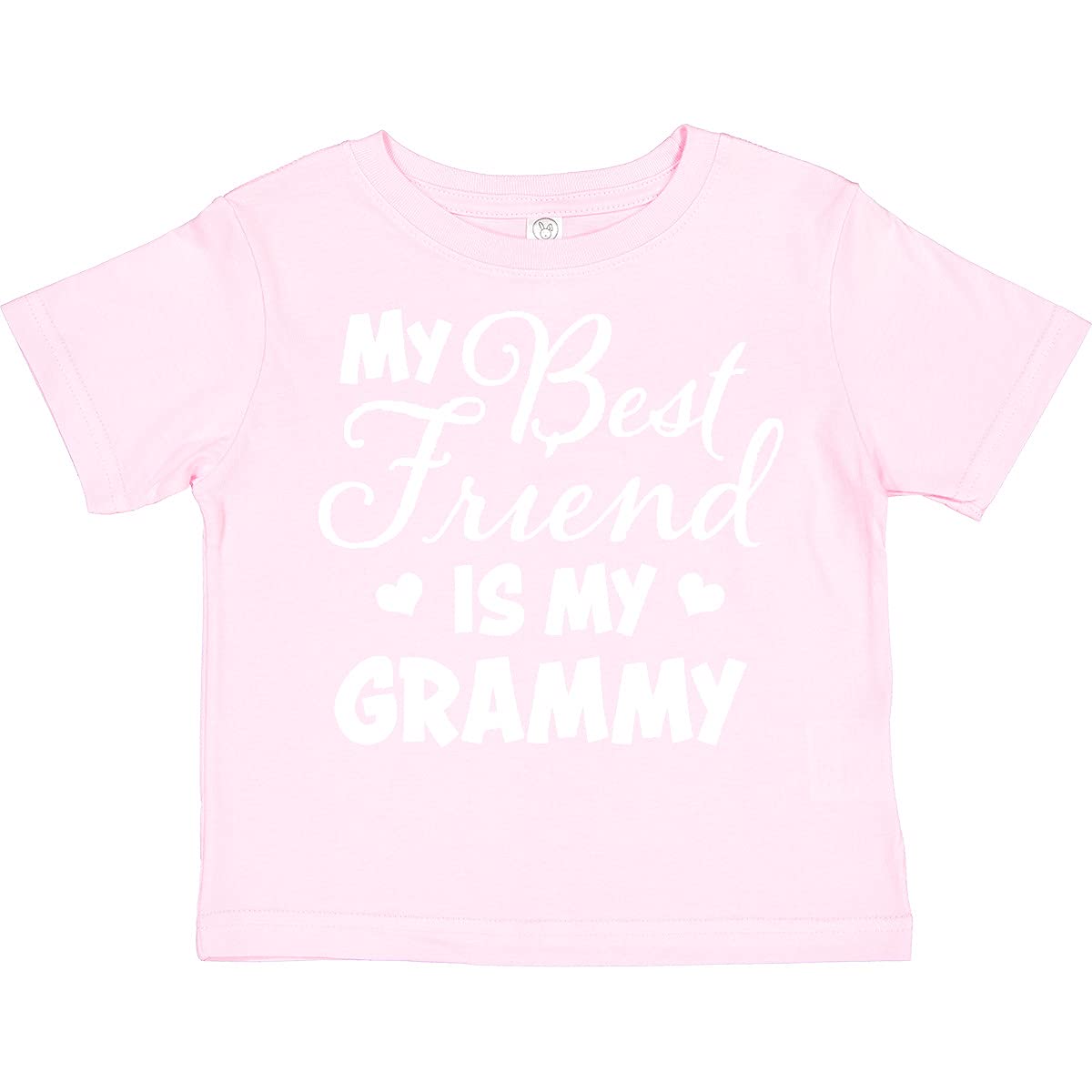 My Best Friend is My Grammy with Hearts Toddler T-Shirt for Family Gatherings & Grandparents Day