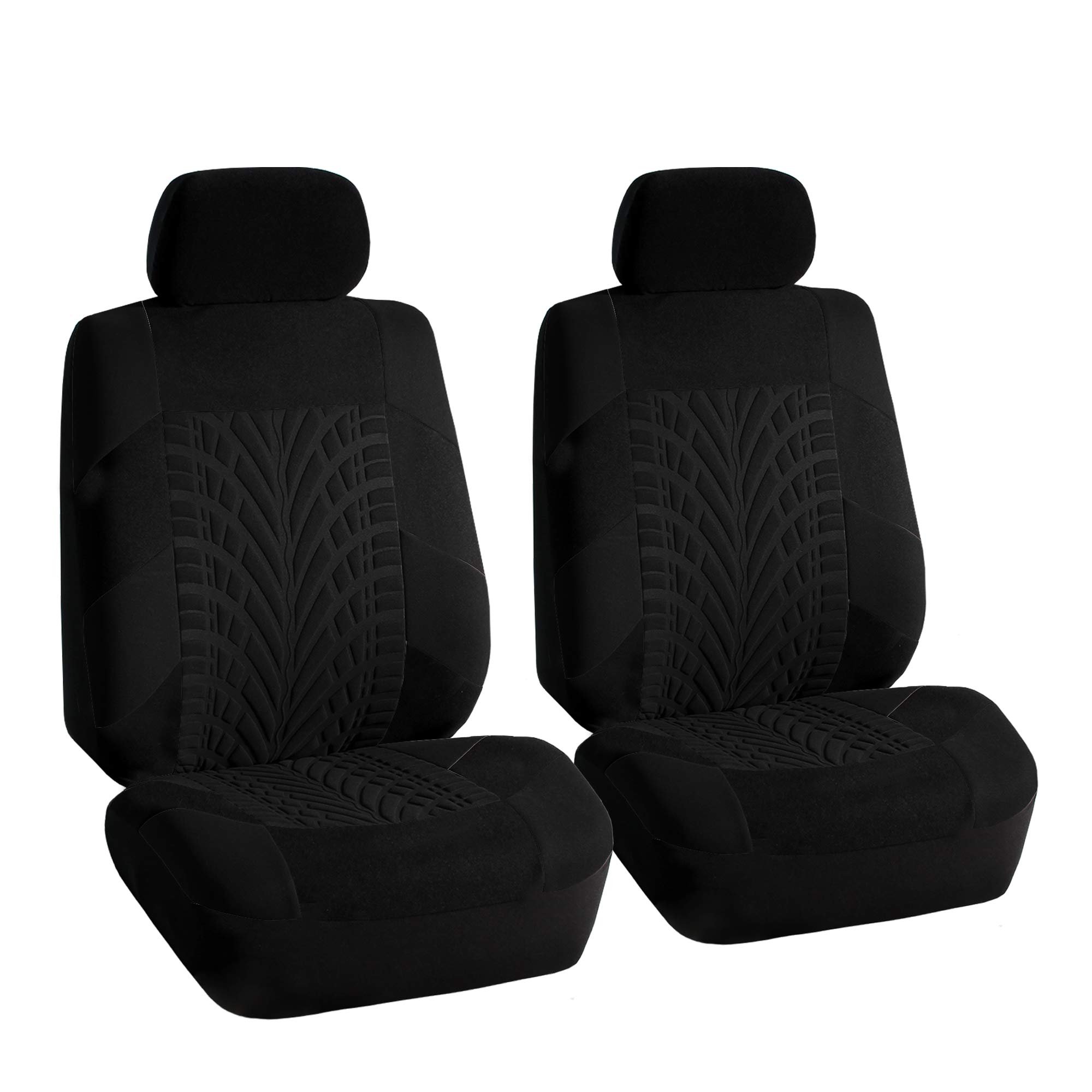 FH Group Universal Car Seat Covers - Front Seats Only, Airbag Compatible & Durable Protector for Cars, Trucks & SUVs | Perfect for Daily Commute, Road Trips & Travel Protection