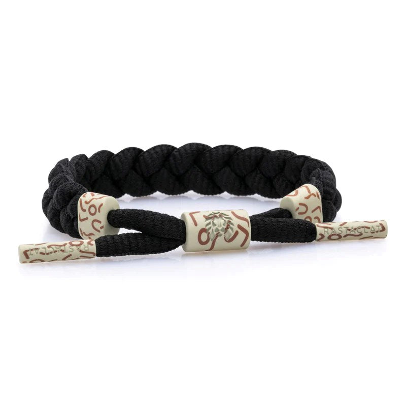 Rastaclat Avant Construct M/L Black Wristband - Stylish Unisex Bracelet for Men & Women - Perfect for Fitness, Casual Wear & Outdoor Activities
