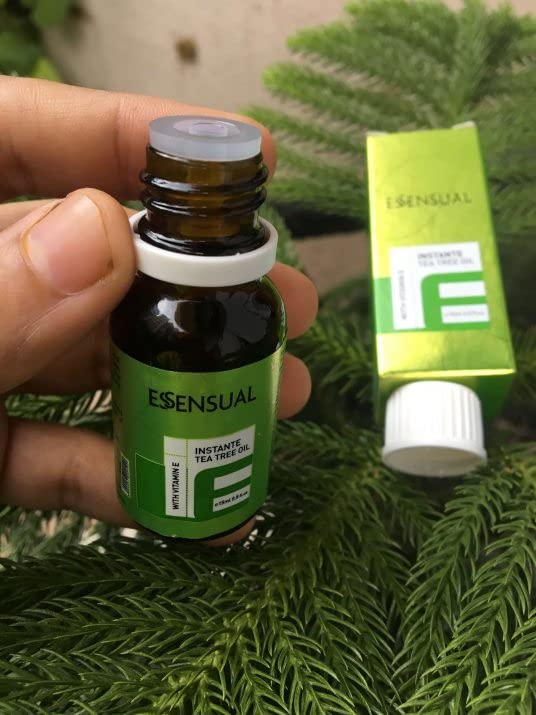 Pure Natural Tea Tree Essential Oil 15ml - 100% Organic Tea Tree Oil for Hair Growth, Skin Care & Acne Treatment - Perfect for Aromatherapy, DIY Beauty Products & First Aid Kit