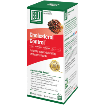 Bell Cholesterol Control Supplement - 30 Capsules for Heart Health & Cardiovascular Support - Perfect for Daily Wellness Routine