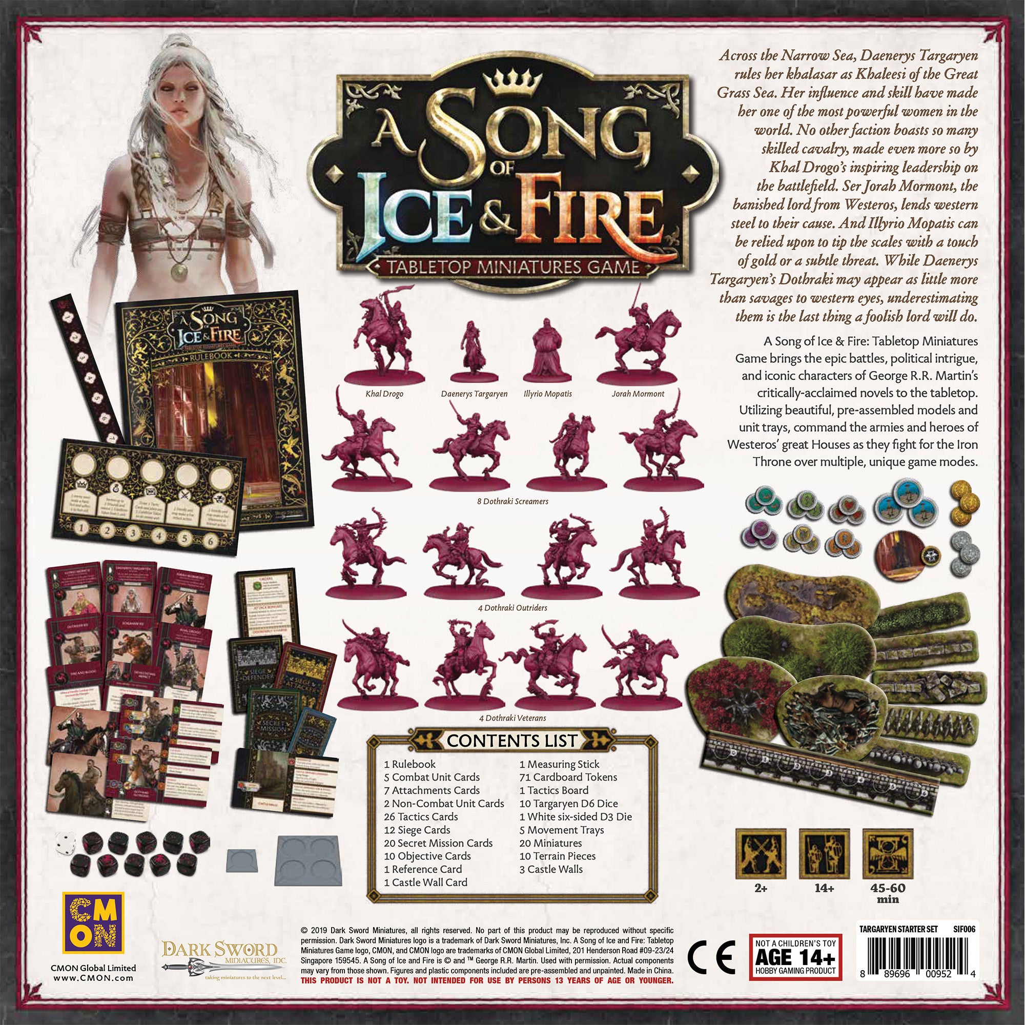 Game of Thrones Targaryen Starter Set - Collectible Dragon Figurines & Accessories for Fans & Fantasy Lovers | Perfect for Display, Gifts & Role-Playing Games