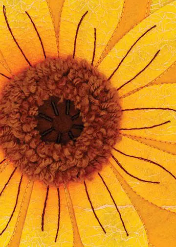 Gingham Sunflowers Double Applique Garden Flag - Outdoor Decorative Flag for Yard, Patio, and Porch - Perfect for Spring and Summer Decor