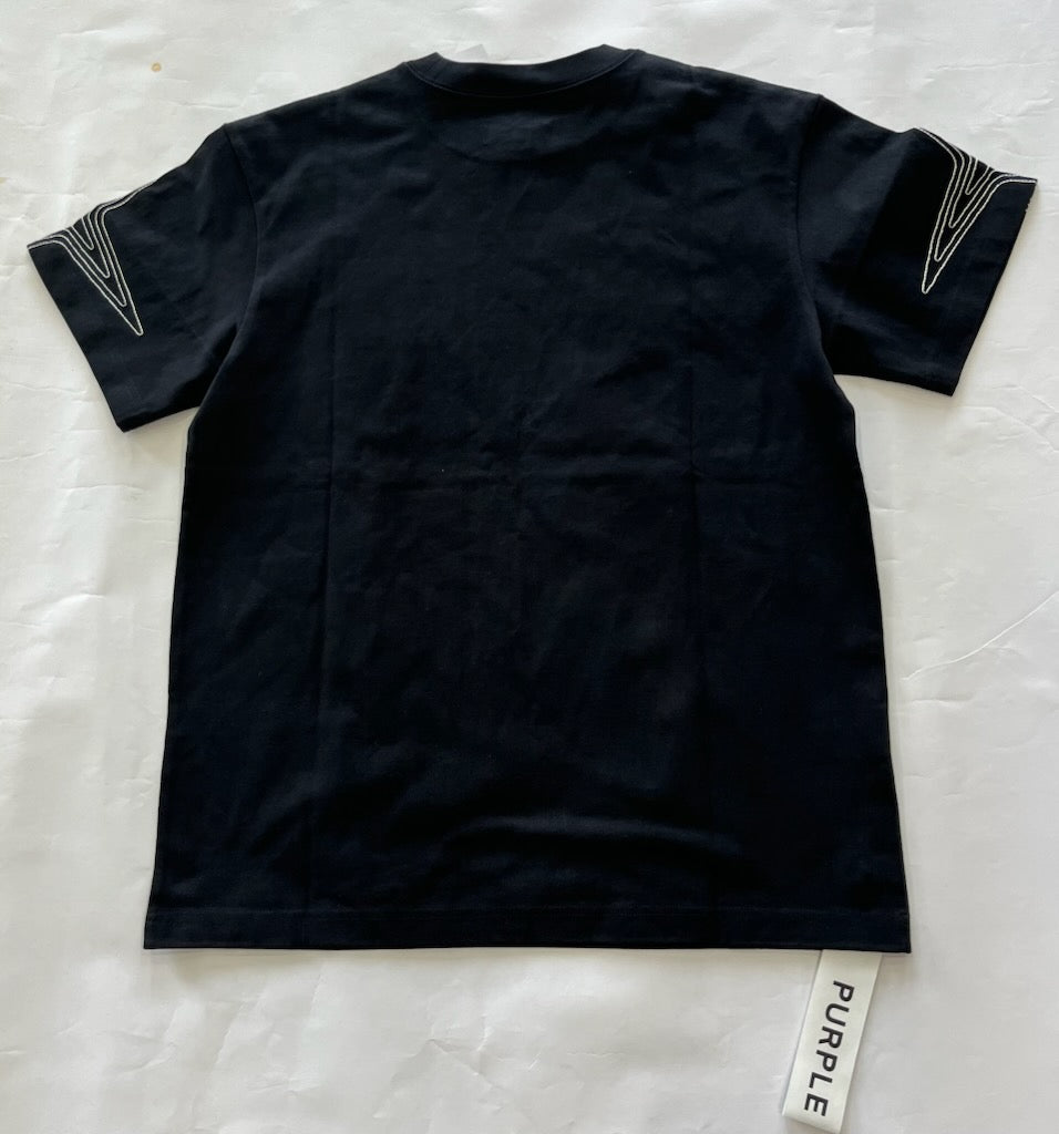 PURPLE BRAND P117 Premium Heavyweight Jersey T-Shirt for Men - Soft Cotton Crewneck Tee for Casual Wear, Street Style & Everyday Comfort