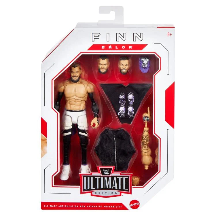WWE Ultimate Edition 24 Finn Balor Action Figure - Collectible Wrestling Toy for Kids & Adults - Perfect for Display, Play & WWE Fan Collections