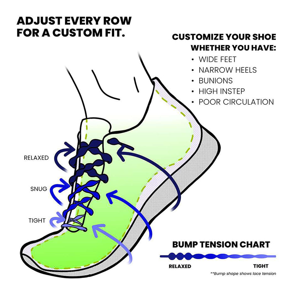 No Tie Shoelaces for Adults & Kids - Elastic & Durable No-Tie Shoe Laces for Sneakers, Running Shoes, and Work Boots - Perfect for Sports, Hiking, and Daily Wear
