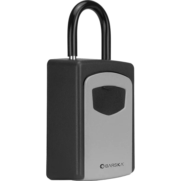 Barska CB13797 Key Lock Box - Secure Key Storage with Door Hanger & Wall Mount for Home, Office, and Real Estate Use