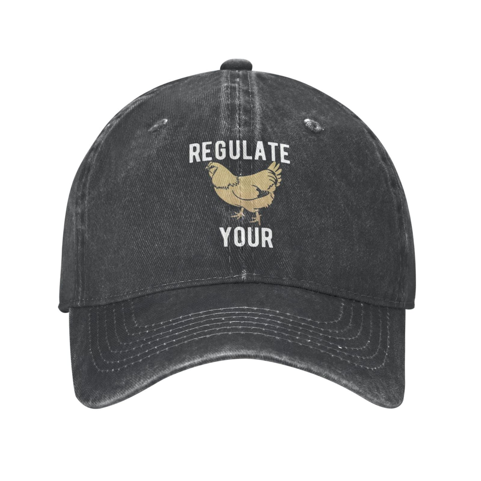 Funny Rooster Chicken Baseball Cap for Men - Adjustable & Comfortable Hat - Perfect for Gifts, Costume Parties, and Outdoor Activities