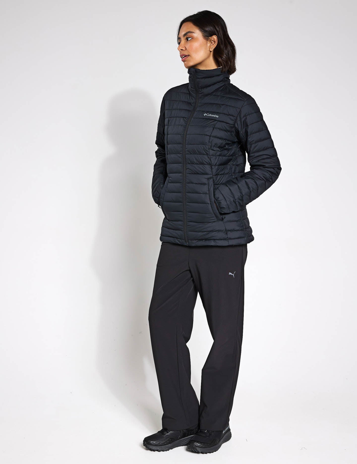 Silver Falls II Packable Insulated Jacket - Lightweight Waterproof Winter Coat for Men & Women | Perfect for Hiking, Camping & Outdoor Activities | Black