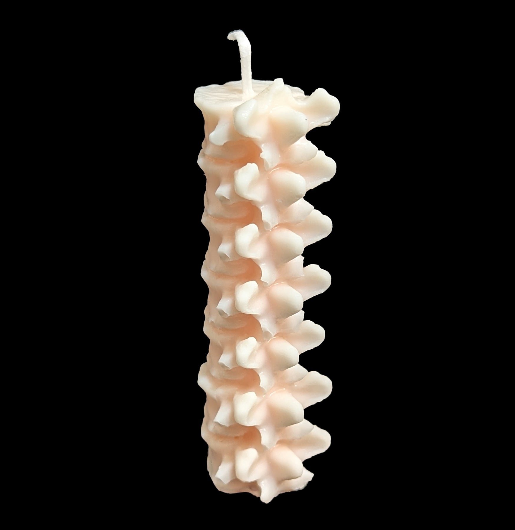 Spine Candle - Realistic Spine-Shaped Decorative Candle for Halloween, Gothic Decor, and Horror Themed Parties - Perfect for Home, Office, and Event Decorations