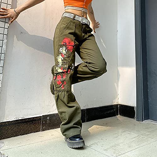 KMBANGI Women's High Waisted Wide Leg Denim Jeans - Straight Cut Casual Baggy Pants for Y2K Streetwear Fashion | Perfect for Everyday Wear, Office Outfits & Retro Style