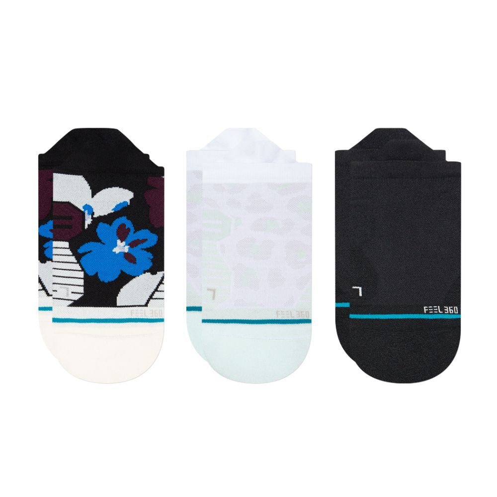 Stance Women's Running Socks - Light Cushion Tab 3 Pack for Athletic Performance & Comfort | Ideal for Jogging, Gym Workouts & Everyday Wear