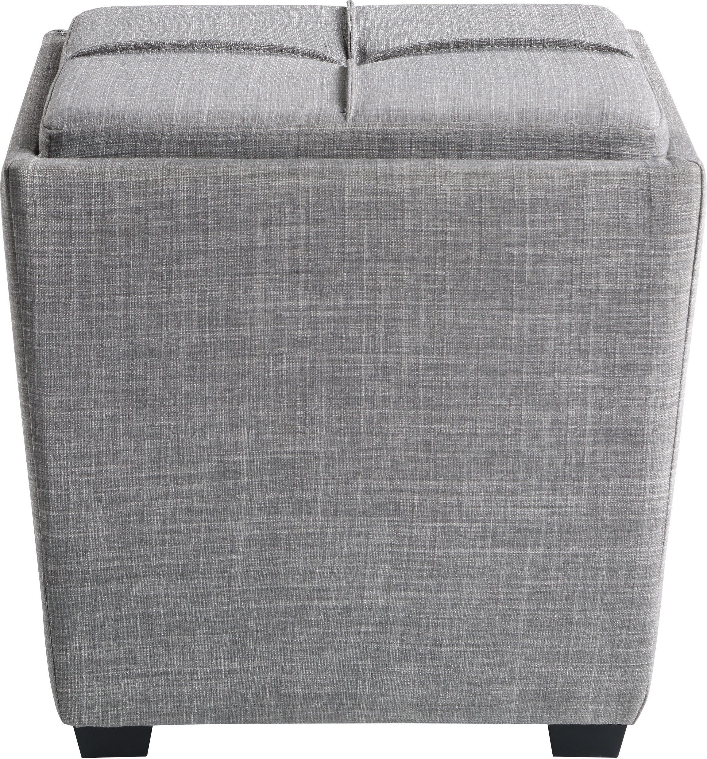 Office Star Rockford Storage Ottoman [RCK361] - Multi-Functional Footrest & Hidden Storage Bench for Living Room, Bedroom, or Office