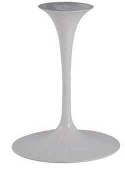 Eero Saarinen Tulip Table - Mid Century Modern Dining Table with White Marble Top & Aluminum Base - Perfect for Dining Rooms, Offices & Contemporary Interiors