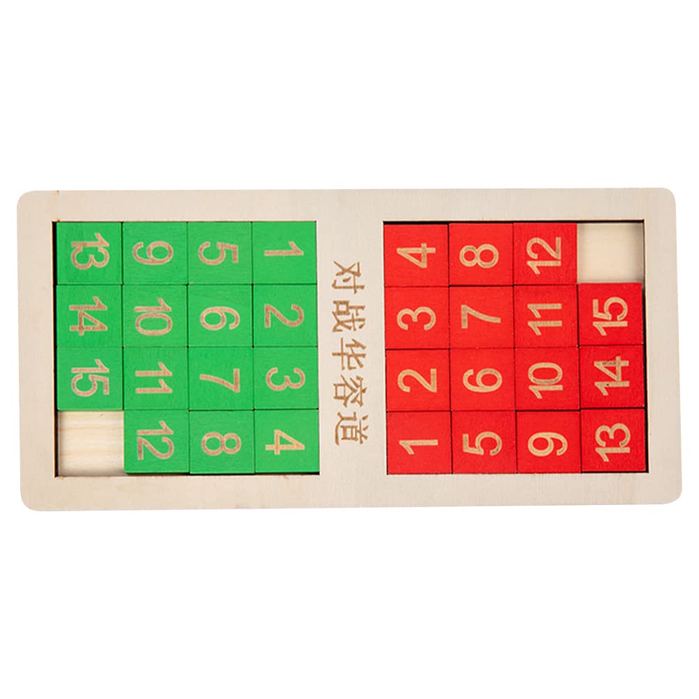 Brain Teasers & Sliding Number Puzzle - Fun Math Educational Toy for Kids & Adults | Parent-Child Interactive Game | Portable Travel Puzzle Game for Family Game Night, Classroom Activities & Mental Exercise