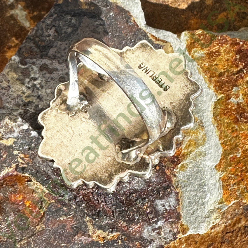 Sterling Silver Blue Labradorite Ring for Women - Size 7 | Elegant Gemstone Jewelry for Everyday Wear, Gift Giving & Special Occasions