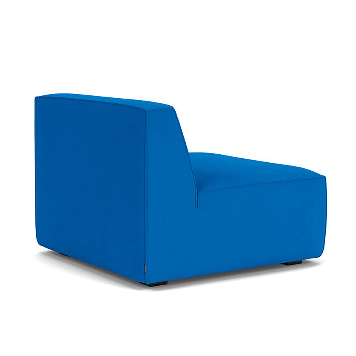 Modern Dane Fabric 1-Seater Modular Armless Sofa - Perfect for Small Spaces, Apartments & Contemporary Living Rooms
