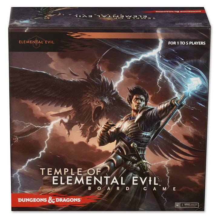 Dungeons & Dragons: Temple of Elemental Evil Board Game - Fantasy Adventure Strategy Game for Adults & Teens - Perfect for Game Nights & RPG Enthusiasts