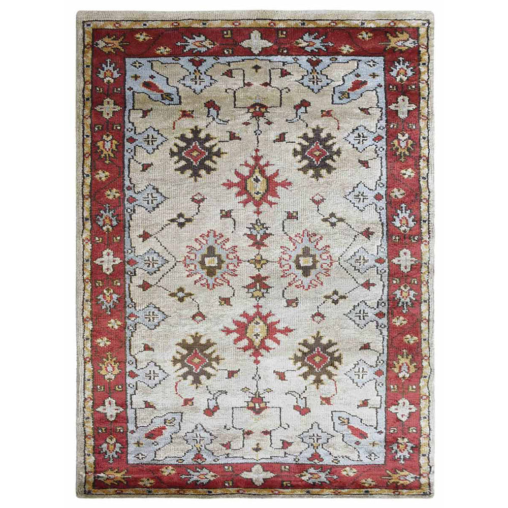 Dreams Reverie Hand Knotted Rug - Premium Handmade Wool Area Rug for Living Room, Bedroom, Dining Room - Soft & Durable Home Decor Carpet