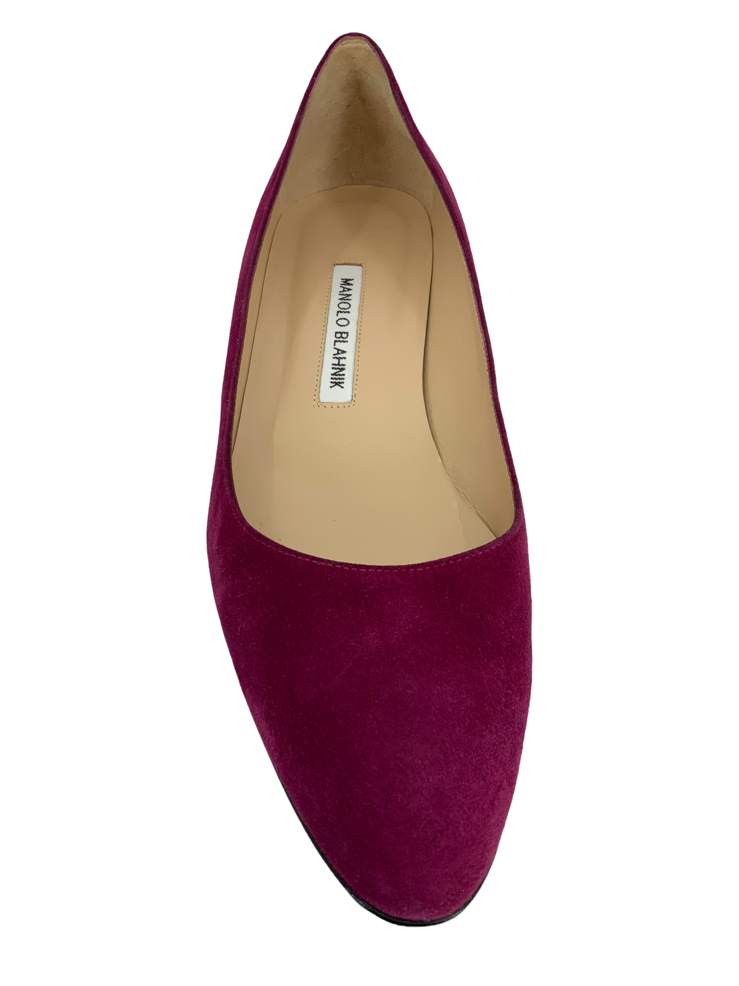 Manolo Blahnik Listony Block Heel Suede Pumps Size 9.5 - Elegant Women's Dress Shoes for Weddings, Parties & Office Wear