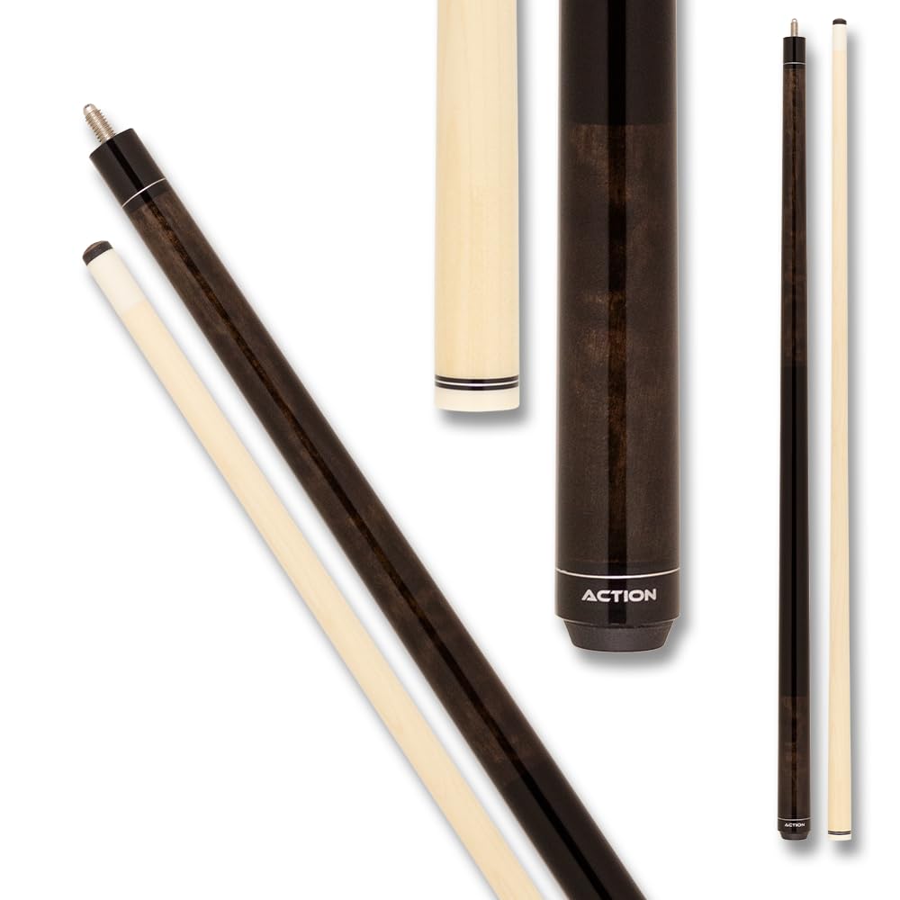 Premium Brown Billiards Pool Cue Stick for Professional & Recreational Players - Perfect for Home Game Rooms, Bars & Tournaments