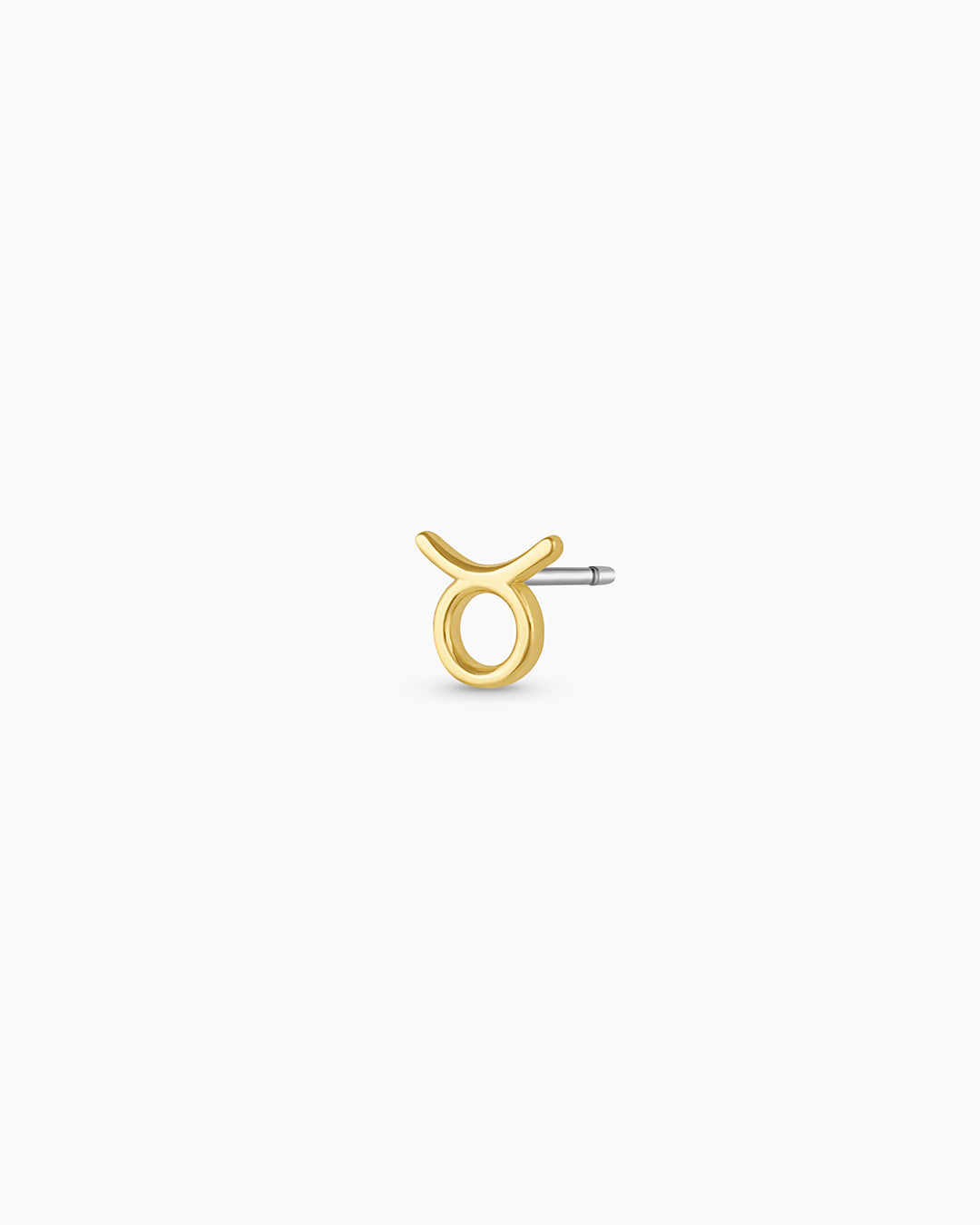 Zodiac Single Stud Earrings - Gold Plated Zodiac Sign Jewelry for Women - Perfect for Daily Wear, Gifts & Special Occasions