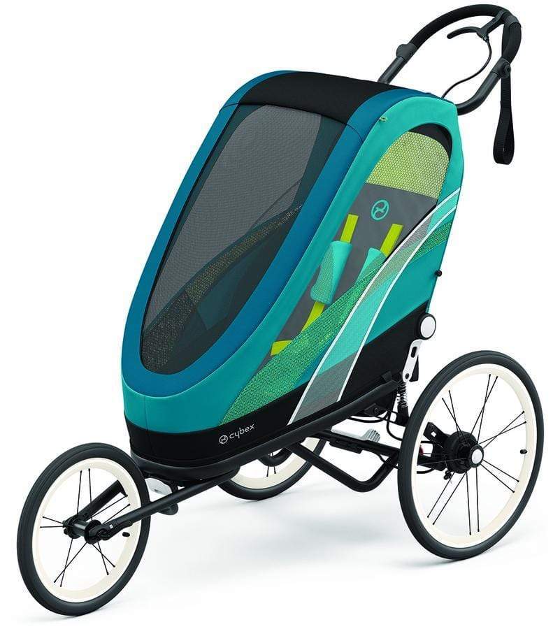 Cybex ZENO Multisport Stroller & Bike Trailer - Lightweight All-Terrain Baby Jogger for Running, Biking & Hiking - Perfect for Active Families & Outdoor Adventures