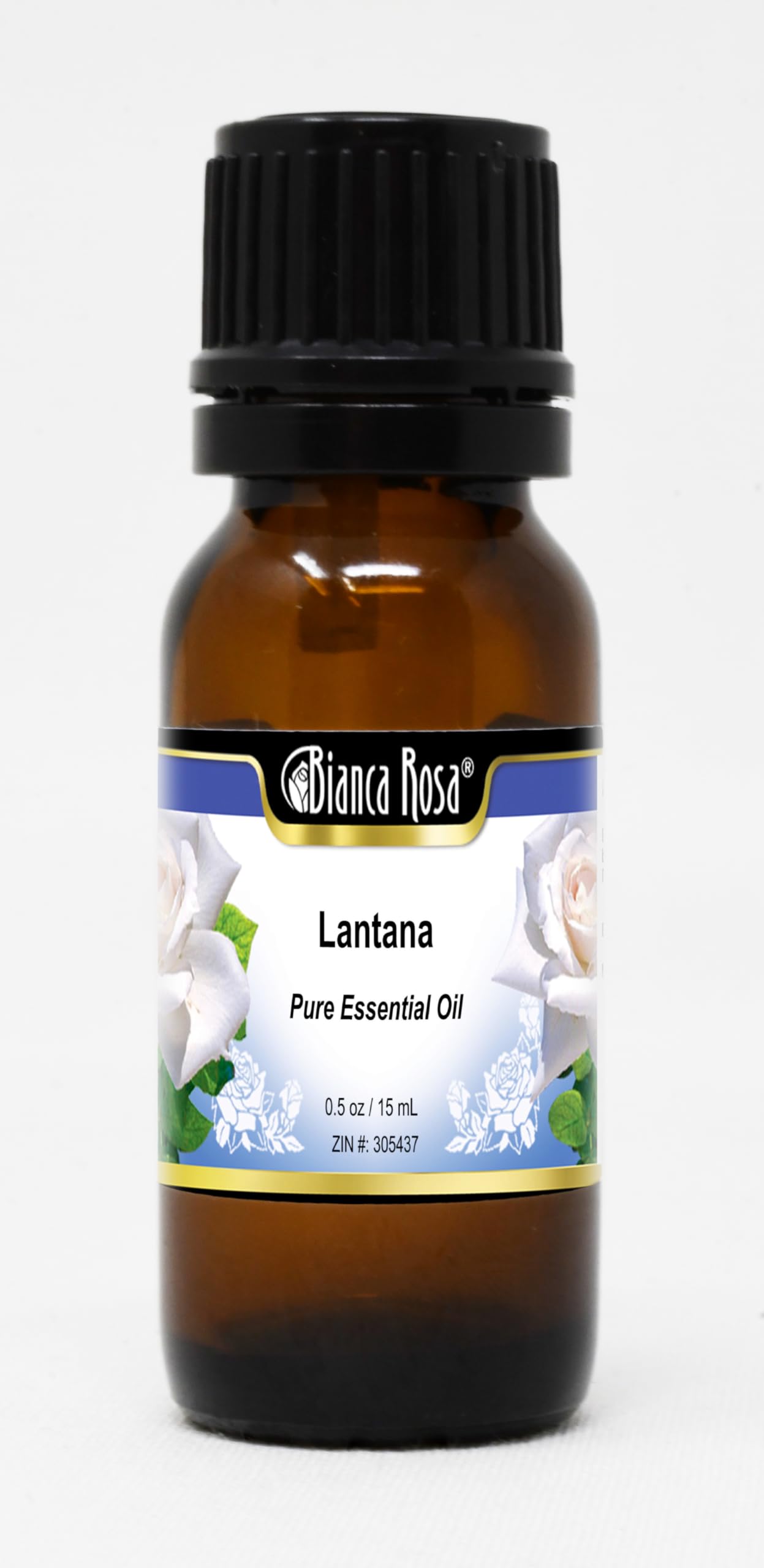 Lantana Pure Essential Oil - 0.50 oz (15ml) Therapeutic Grade for Aromatherapy, Massage & Relaxation | ZIN: 305437 | Perfect for Diffusers, Bath & DIY Skincare