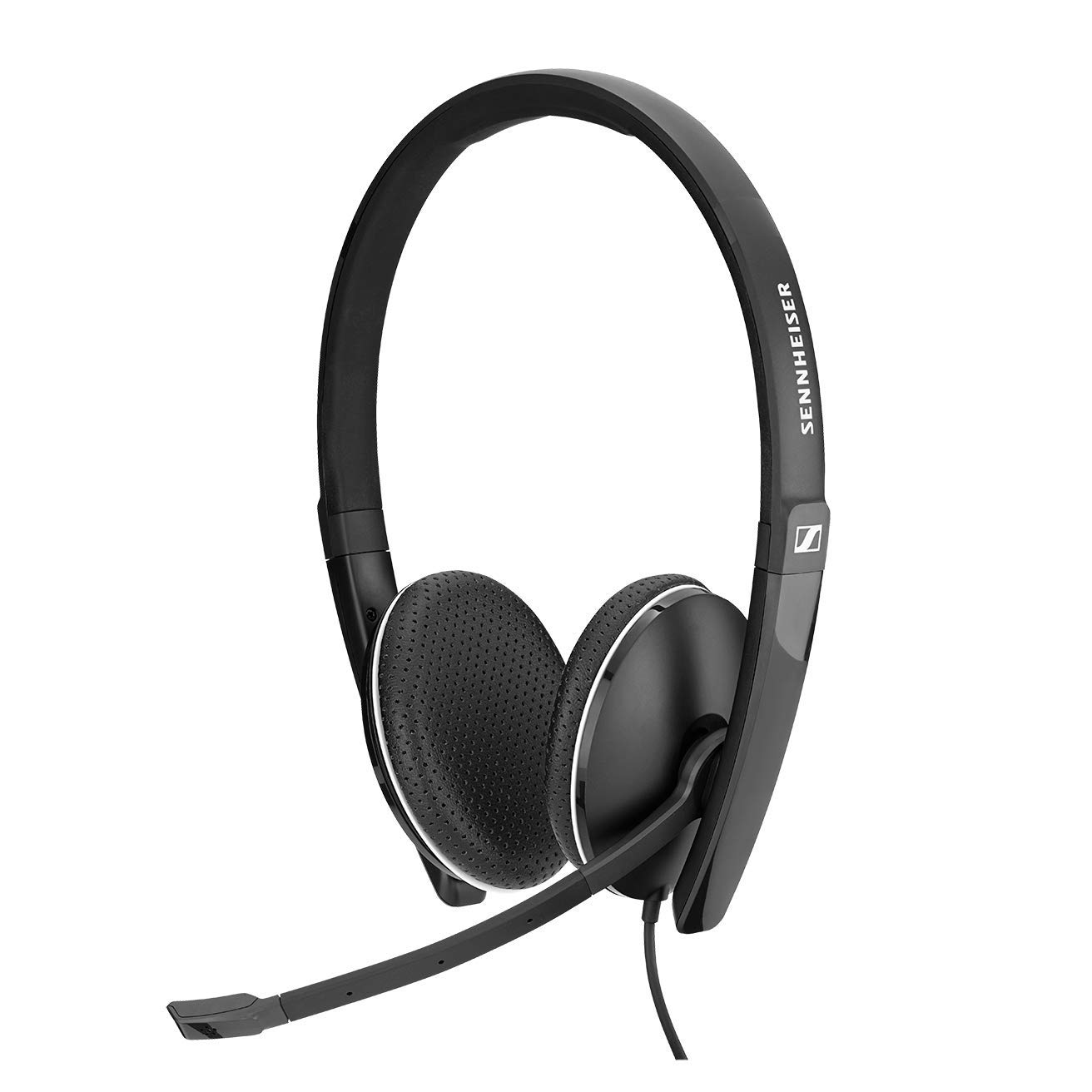 SENNHEISER SC 160 USB-C Business Headset (508354) - Binaural HD Stereo Headphones with Noise-Canceling Mic & USB-C Connector for Office, Call Center, Remote Work (Black)