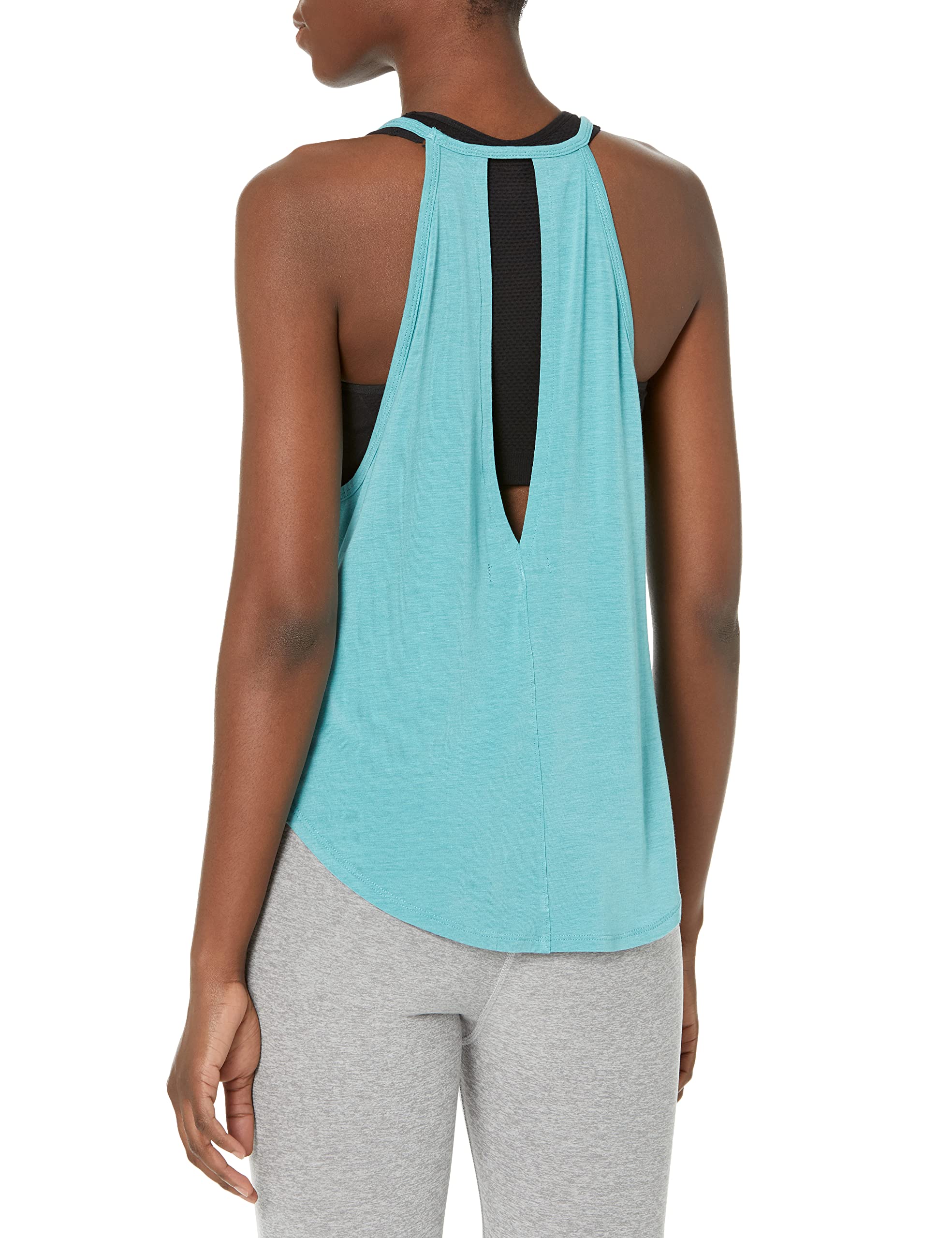 prAna Women's Foundation Slit Back Tank Top - Yoga, Workout & Casual Wear - Breathable Activewear for Fitness & Everyday Comfort